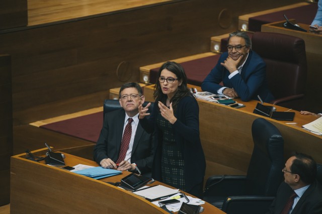 Compromís planea rebelarse en el debate de política general si Puig insiste en sus guiños a Cs