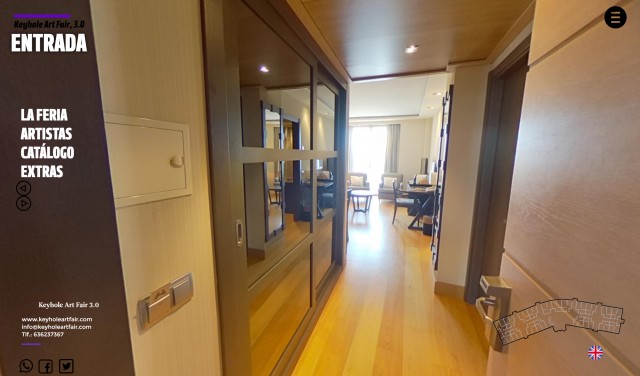La feria Keyhole Art Fair vuelve a alojarse en el hotel Nelva gracias a la realidad virtual 
