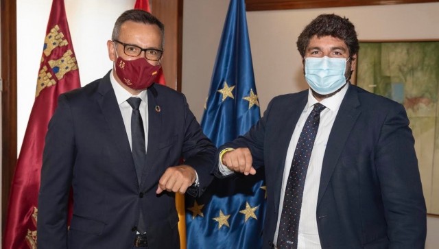 Miras y Conesa estrechan lazos contra la covid con condiciones: 