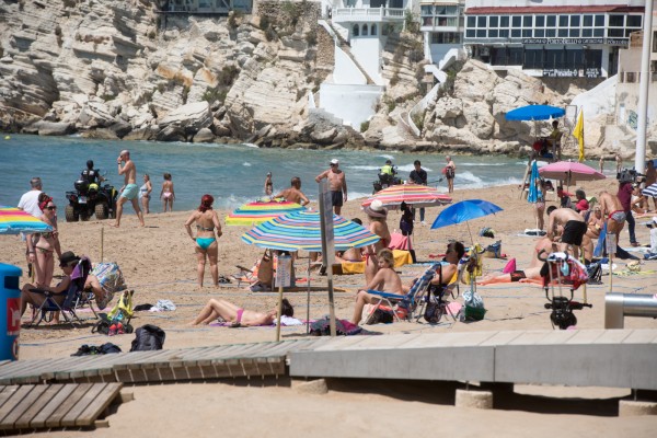 Los hoteles de Benidorm sufren en su primera semana de septiembre: la ocupación cae al 39%