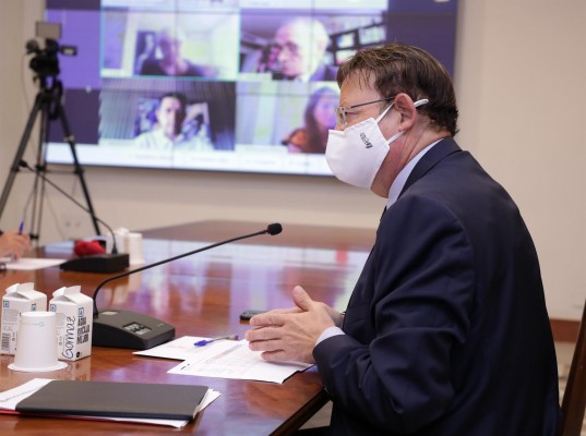 Puig analiza con expertos en economía las medidas para la reactivación económica ante la pandemia
