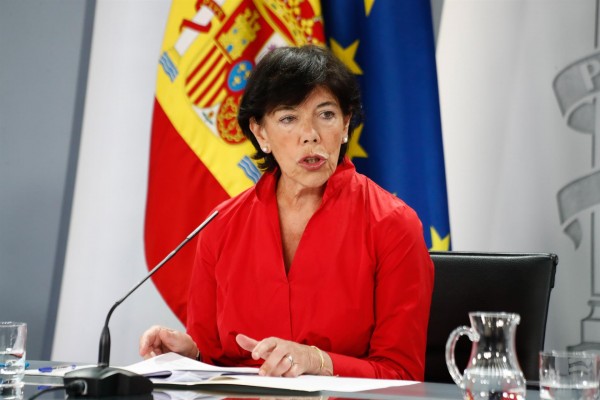 Celaá afirma que ERC y Cs son importantes para los Presupuestos: 