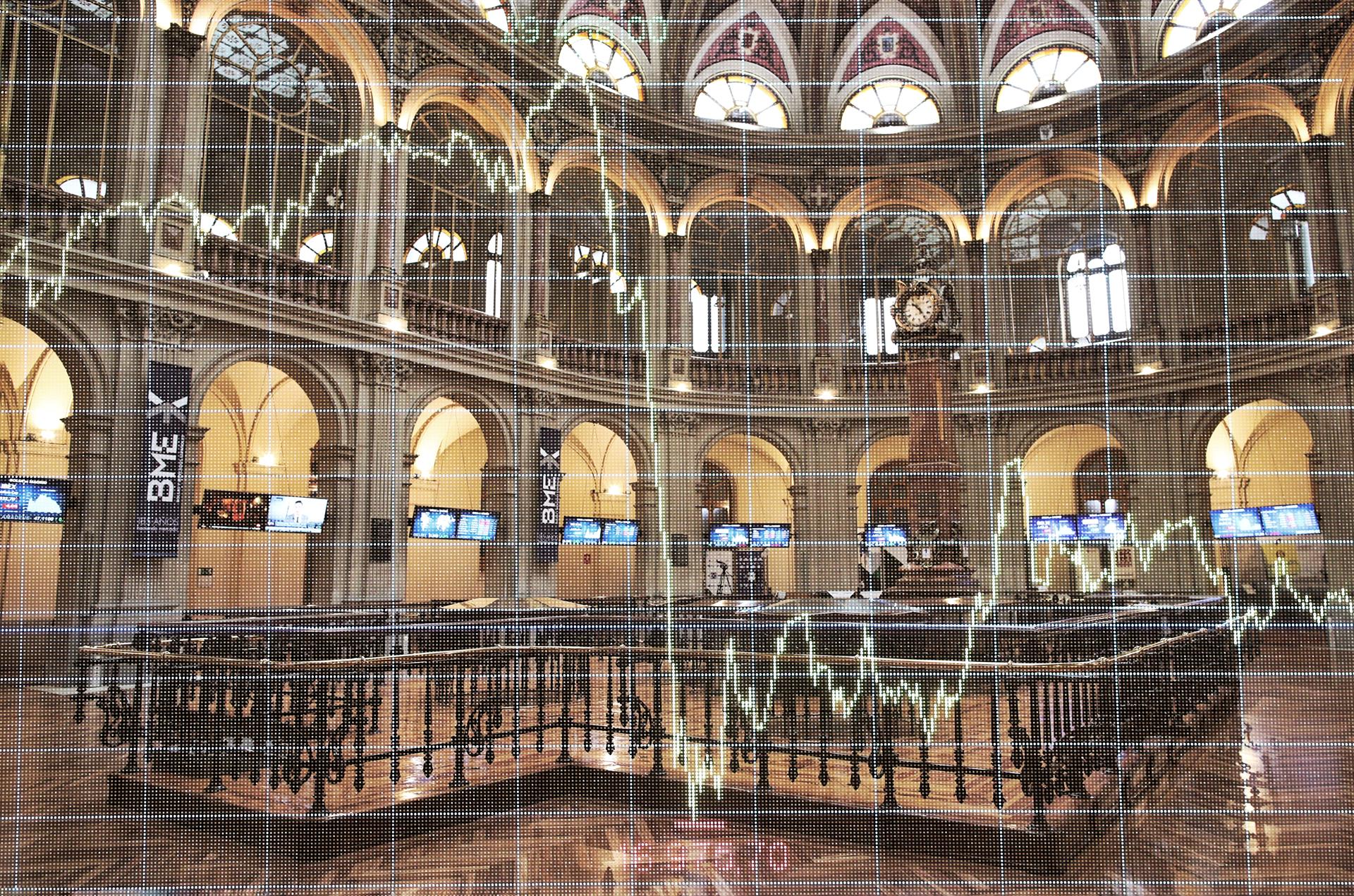 El Ibex 35 cae un 2% en la semana y pierde los 7.000 puntos, pese al impulso de la banca
