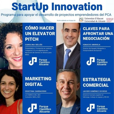 El PCA pone en marcha StartUp Innovation, un plan para el desarrollo de proyectos emprendedores