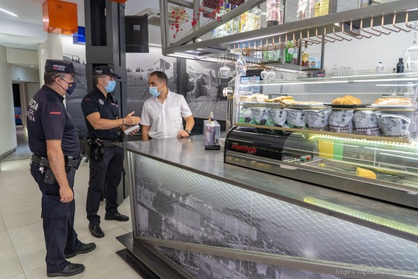 El aumento de positivos por covid-19 obliga a reforzar la presencia policial en Cartagena