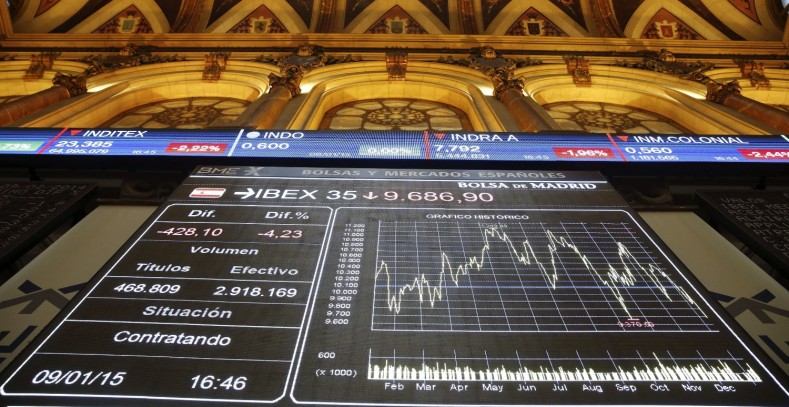 Siguen las ventas en la bolsa española, con el Ibex 35 perdiendo posiciones