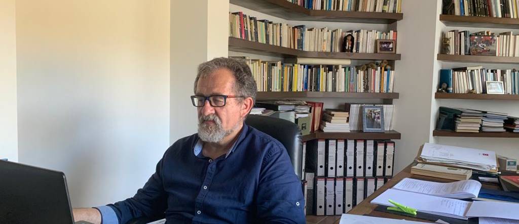 José Martí, en su domicilio de Sueras. - 