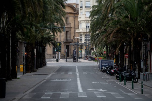 El confinamiento redujo la polución en València pero subió los niveles de gas ozono