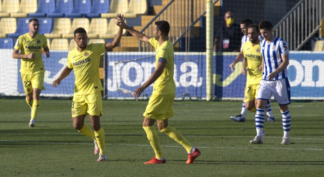 El Villarreal supera a una Real con muchas bajas con goles de Coquelin y Alcácer (2-0)