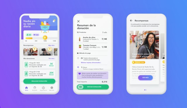 'Nadie Sin Su Ración Diaria', una app dirigida a las donaciones de alimentos creada por Cuatroochenta