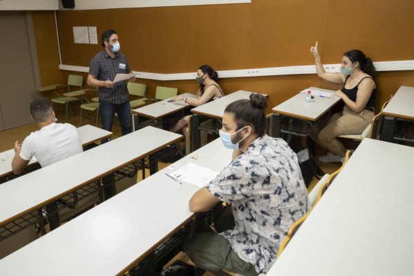 Tres sedes para los cerca de 850 estudiantes que se examinarán en septiembre de la EBAU

