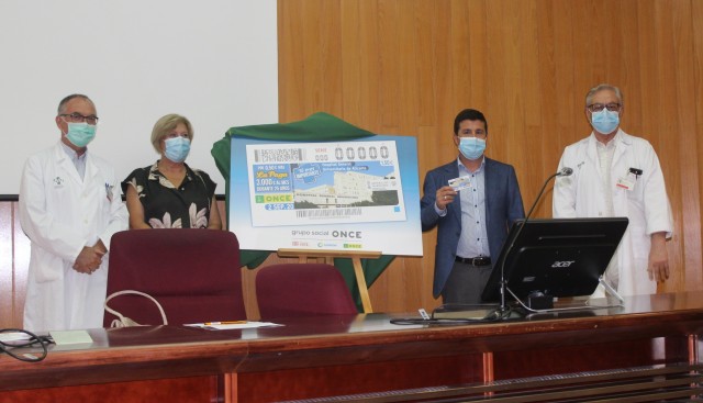 El Hospital General Universitario de Alicante, protagonista del cupón de la ONCE