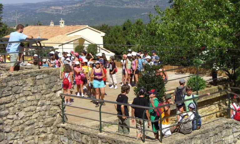  Imagen de archivo de una de las colonias de verano organizadas por la Fundació Caixa Castelló. - 