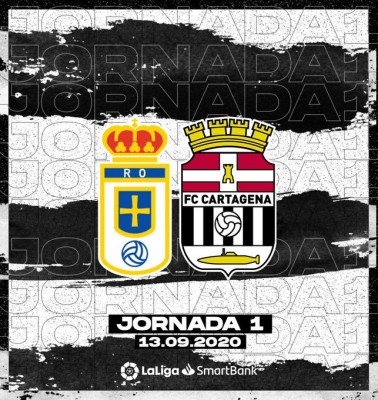 Arranque asturiano para el Cartagena en Segunda con visita a Oviedo y el Sporting en casa