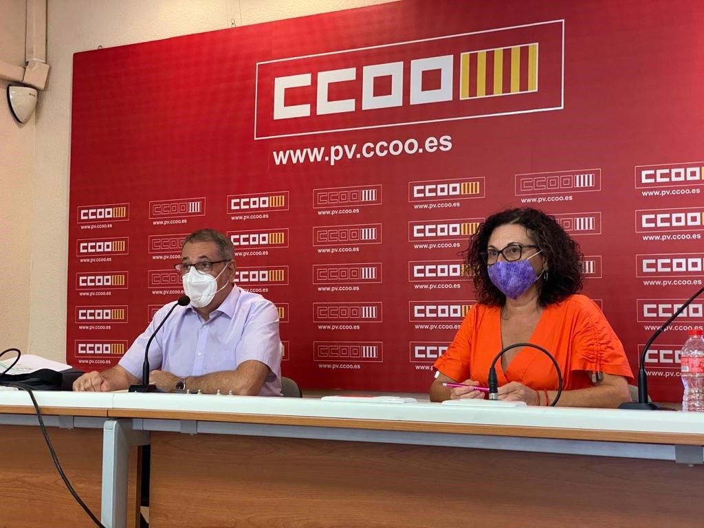 CCOO pide reforzar la protección en los colegios y una revisión del currículum
