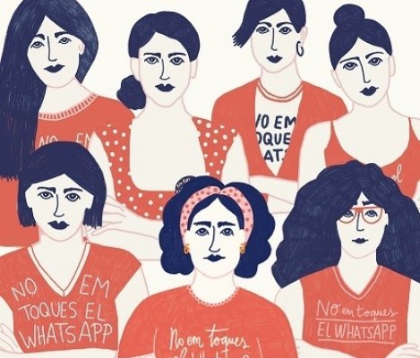 La exposición #Noemtoqueselwhatsapp contra la violencia machista aterriza en Borriana