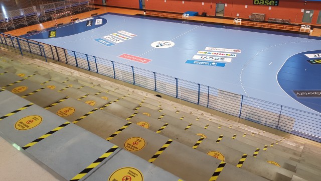 El Covid-19 obliga a reducir el aforo del Palu d'Esports l'Illa  a 400 localidades para la Supercopa
