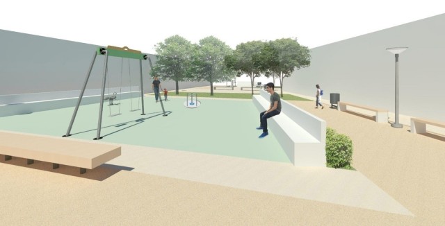 El barrio de Monteolivete tendrá un nuevo jardín en un solar actualmente abandonado