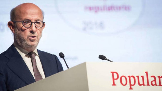 ¿'Efecto Saracho'? Banco Popular pierde 1.808 millones bajo su presidencia