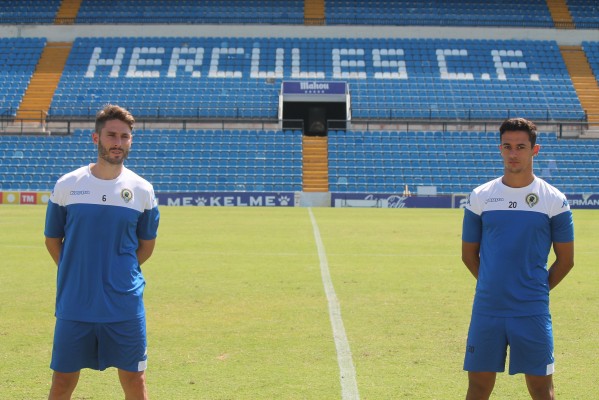 Jon Erice y Javi Pérez afrontan con la máxima motivación su llegada al Hércules
