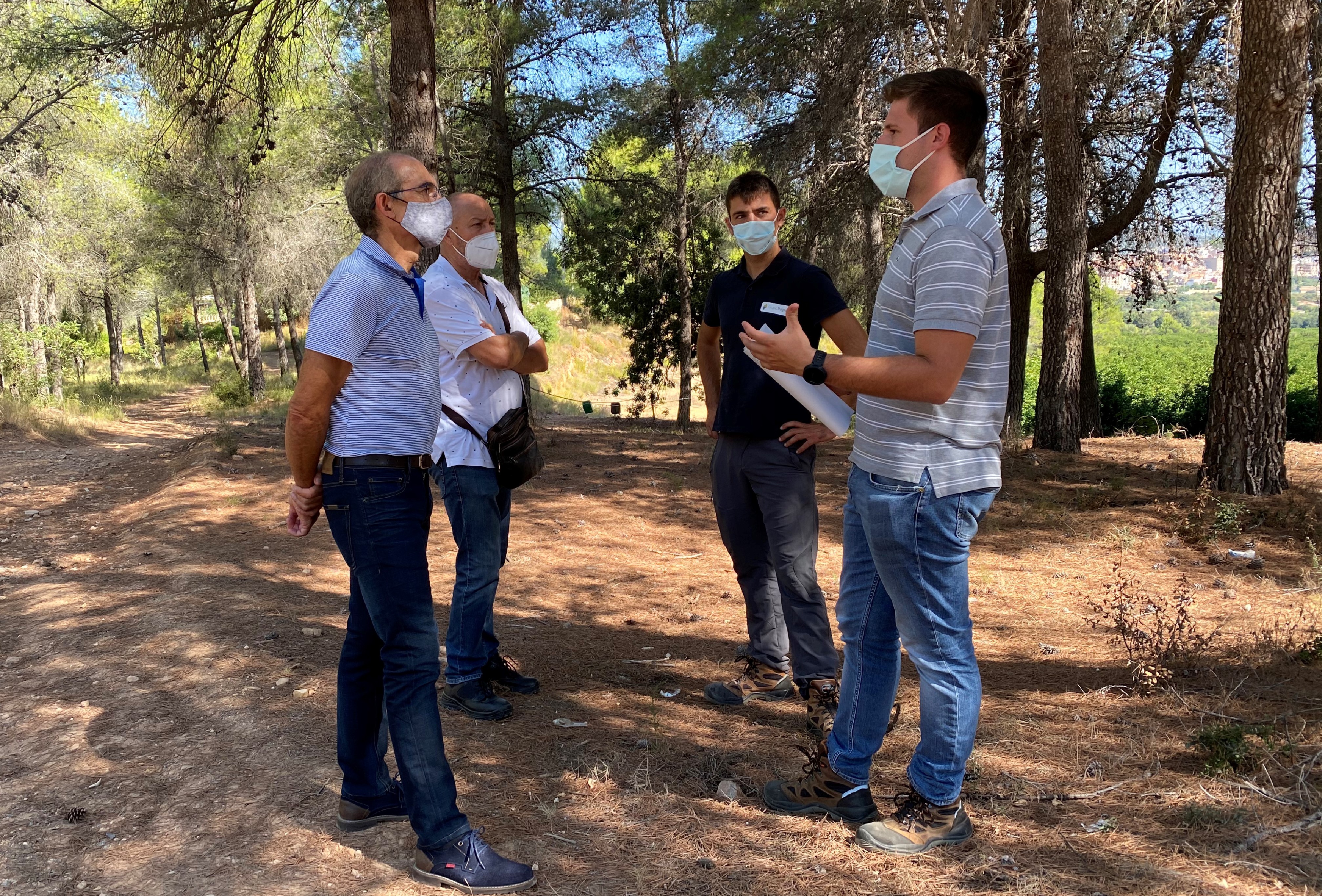 Onda refuerza las tareas de limpieza y desbroce de hierbas para prevenir incendios forestales