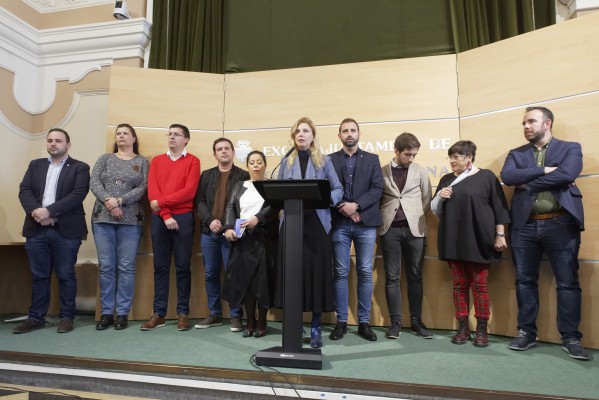 Marco encabeza ya el gobierno local con más presencia femenina de la historia de Castelló