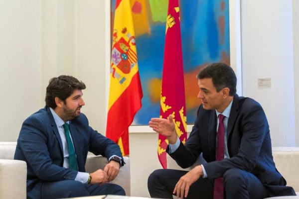 La Región no pedirá el estado de alarma pese al ofrecimiento del Gobierno de Pedro Sánchez