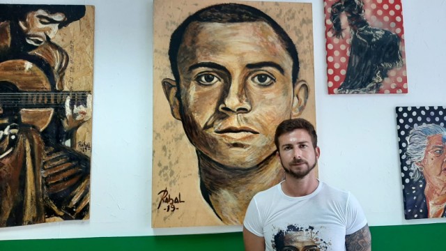 Pasión, folclore y arte a través de 'Regeneración del 27', la exposición del aguileño Pedro Juan Rabal
