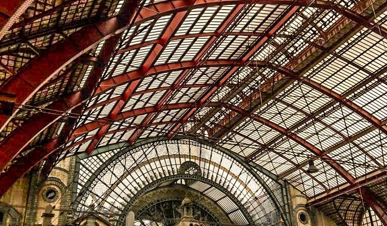 Estación de tren, Antwerp. Foto: RL - 