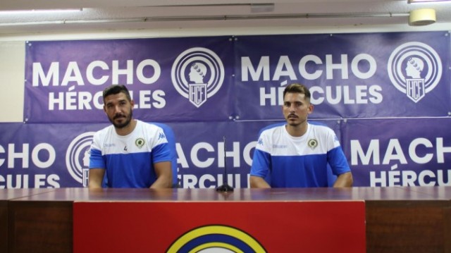 
Armando y Moisés afrontan con ilusión y ambición su nueva etapa en Hércules