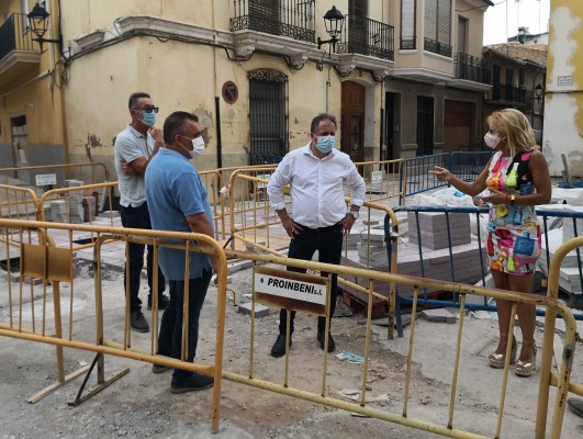 Las obras de la Vila de Almassora encaran la recta final con la remodelación de la plaza de la Iglesia
