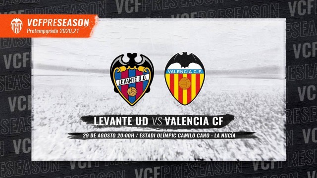 El Valencia CF se enfrentará al Levante UD el próximo 29 de agosto