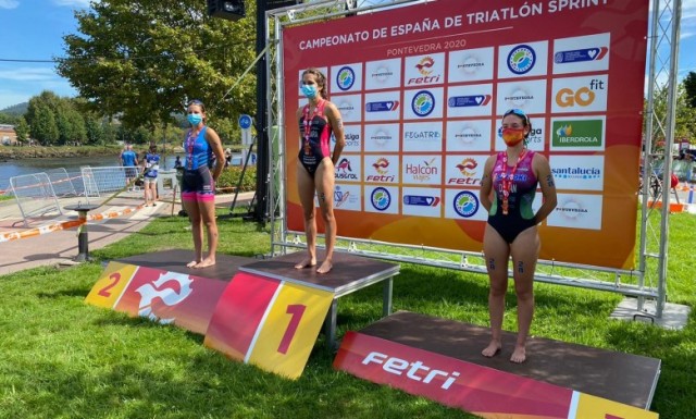 Natalia Hidalgo, subcampeona de España júnior y Laura Durán, bronce sub-23
