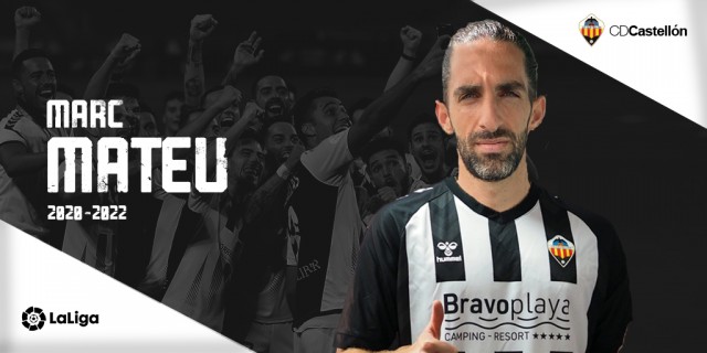 El centrocampista Marc Mateu, tercer fichaje del Castellón