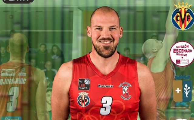 El CB Benicarló renueva a uno de sus puntales, el ala-pívot serbio Nemanja Djorjevic