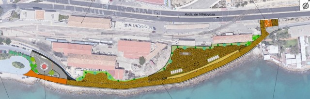 Arrancan las obras de remodelación del paseo de Gómiz y la reordenación viaria del Postiguet
