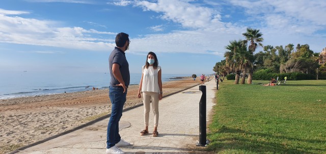Oropesa del Mar mejora la iluminación del paseo marítimo de Amplàries