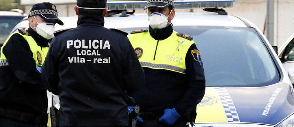 Agentes de la Policía Local de Vila-real. - 
