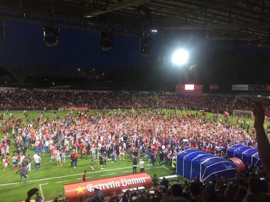 El Girona consigue un histórico ascenso a Primera División