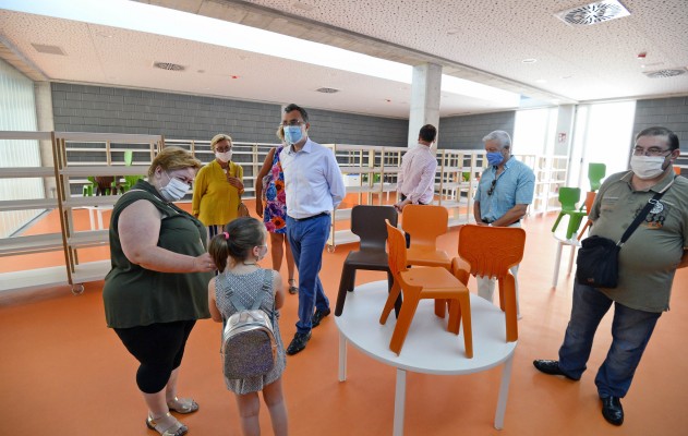 Beniaján estrenará en septiembre su nueva biblioteca con 149 puntos de estudio 