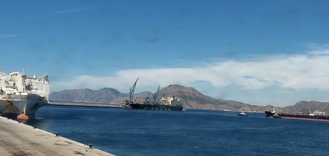 Tres colosos del mar y más de 750 metros de eslora, atracados en Cartagena