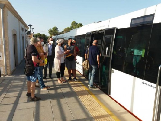 La Generalitat inicia las obras de renovación de vía de la Línea 9 del Tram entre Teulada y Gata
