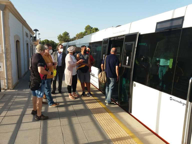 La Generalitat inicia las obras de renovación de vía de la Línea 9 del Tram entre Teulada y Gata