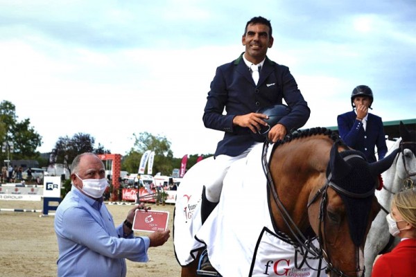 El murciano Mariano Martínez Bastida triunfa en el Concurso Nacional del Gijón Horse Jumping