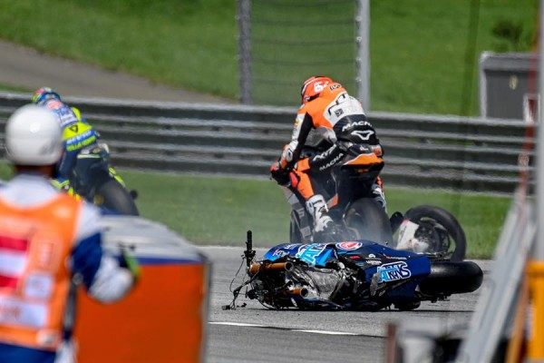 Primer triunfo de Jorge Martín en Moto2, con autoridad
