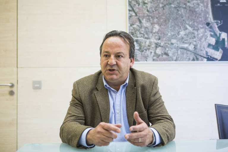 Vicent Sarrià, concejal de Desarrollo Urbano del Ayuntamiento de València. Foto: EVA MÁÑEZ - 