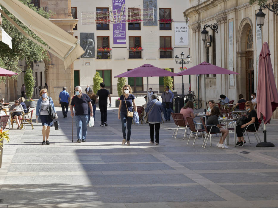 La Policía Local de Castelló impone 271 denuncias en tres semanas por no llevar mascarilla