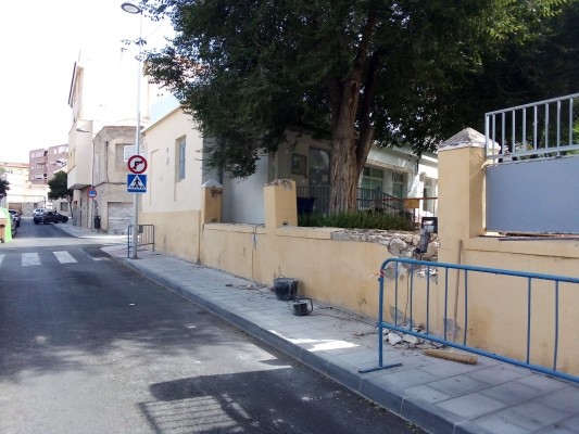 Elda reformará el muro de La Casa del Artista para aumentar la seguridad de los usuarios de AFA
