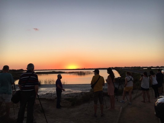 Los talleres de fotografía permiten a sus participantes descubrir los secretos del amanecer y anochecer en el Mar Menor 

