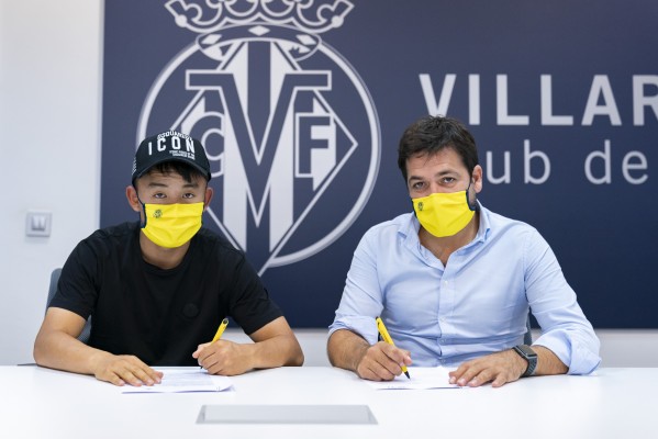 El Villarreal CF hace oficial la llegada del japonés Kubo como cedido
